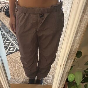 Brown Casual Pants